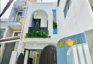BÁN NHÀ 1 TRỆT 1 LẦU LÝ THƯỜNG KIỆT GẦN CHỢ, SÂN ĐỂ XE, FULL NỘI THẤT, GIÁ 3.45 TỶ! 